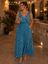 Picture of SUMMER ELEGANT CHIFFON  MAXI PRINTED DRESS